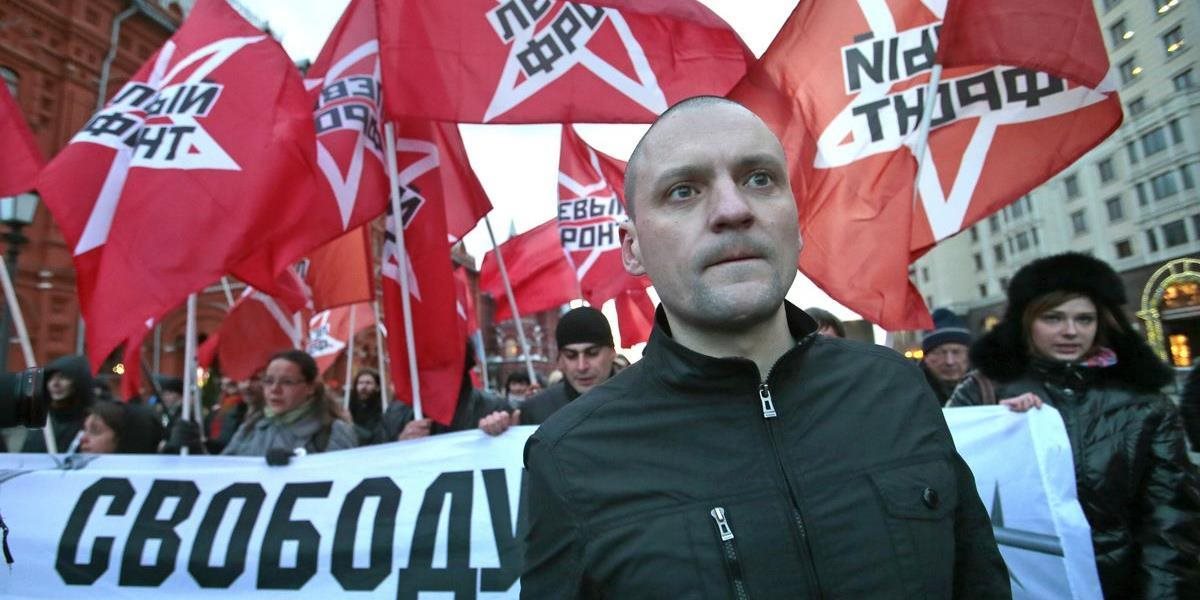 Ruský aktivista Udalcov chce zjednotiť ruskú opozíciu, s Navaľným neráta
