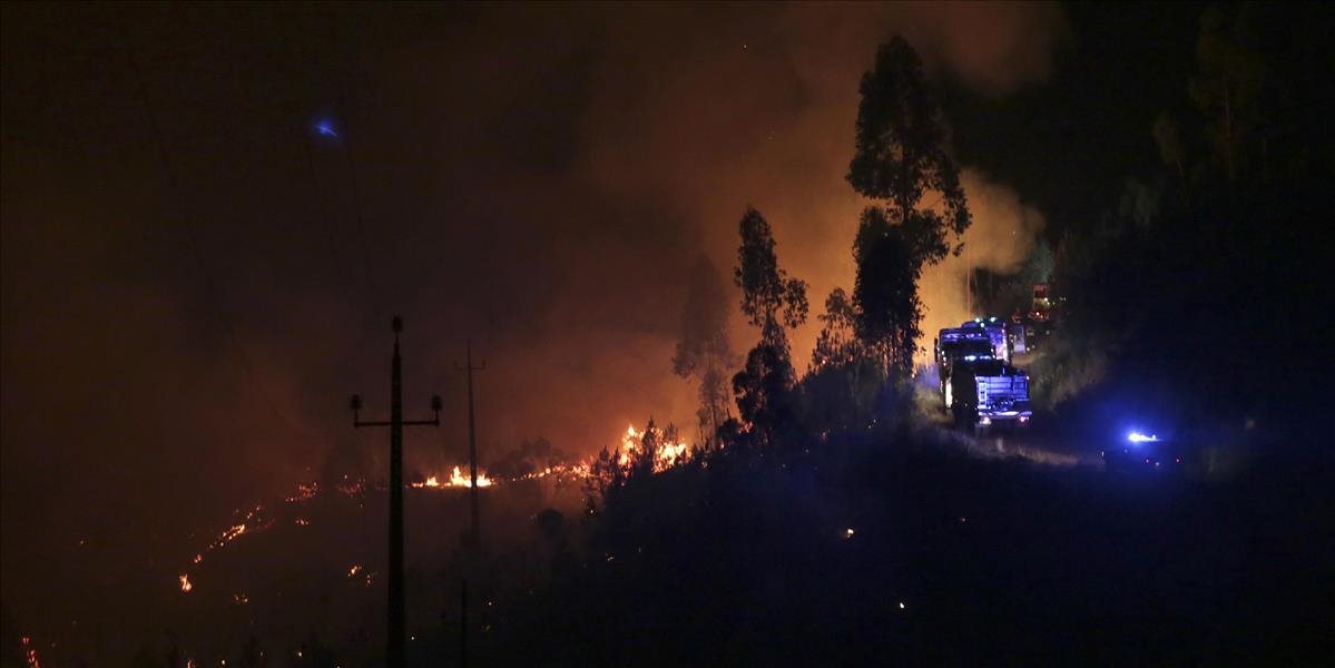 Portugalsko bojuje s početnými požiarmi, štyri obce museli evakuovať