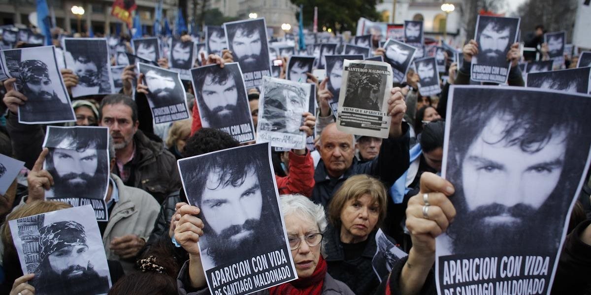 Argentínčania žiadajú odpovede o nezvestnom aktivistovi