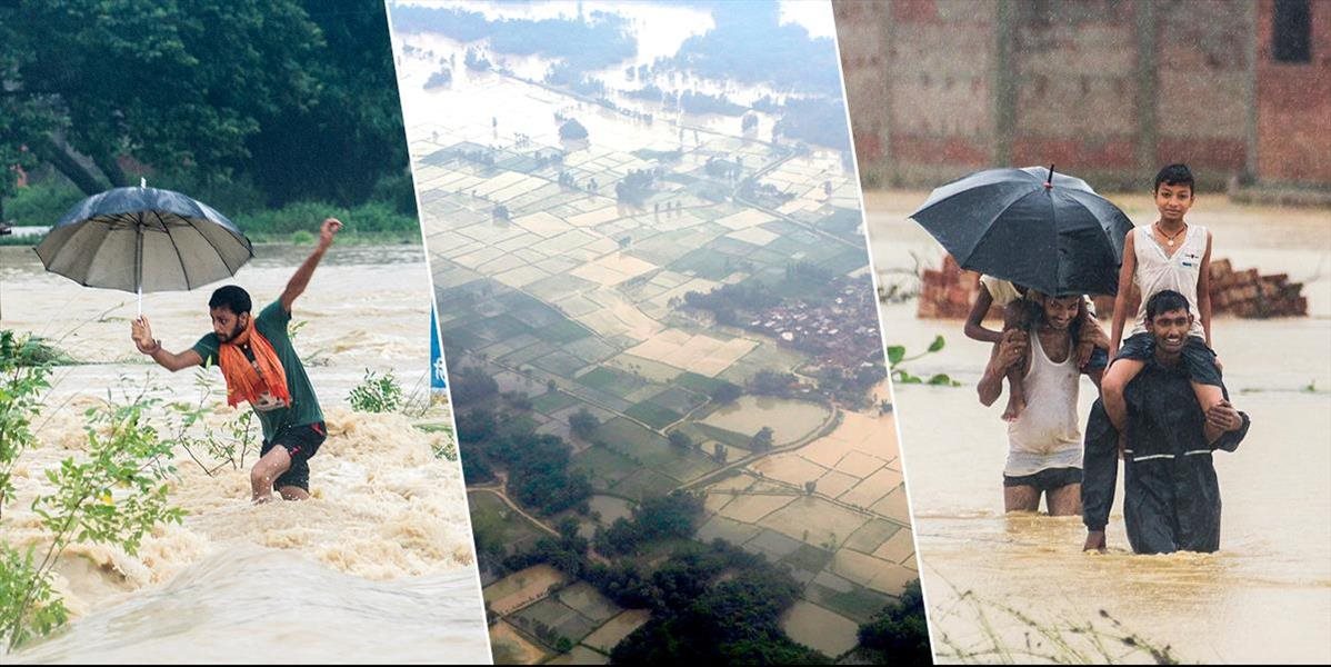 FOTO Povodne a zosuvy pôdy v Nepále si vyžiadali 49 mŕtvych: Záchranárom pomáhajú slony