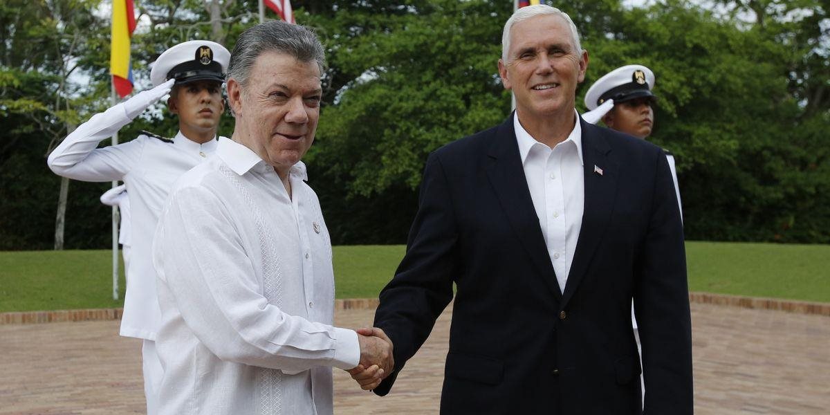 Kolumbijský prezident odsúdil myšlienku vojenskej intervencie USA vo Venezuele
