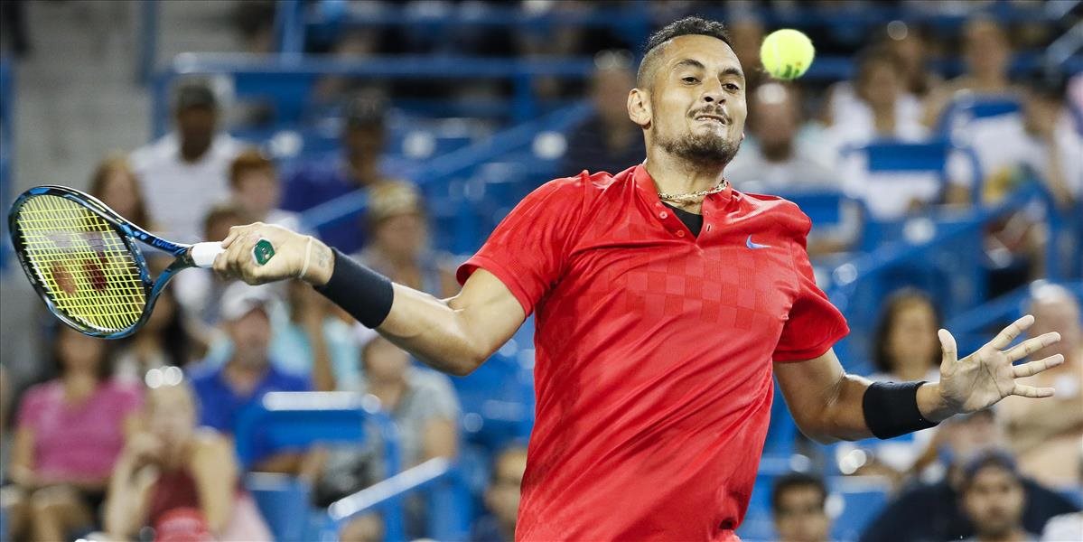 ATP: Kyrgios zdolal Nadala vo štvrťfinále turnaja v Cincinnati