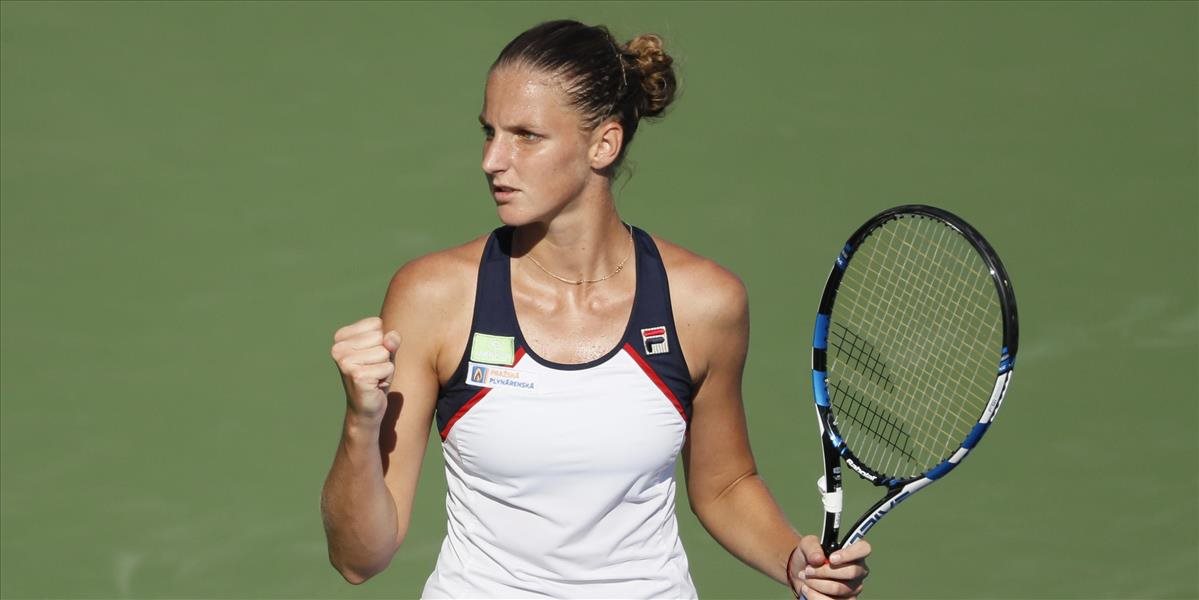 WTA: Plíšková v semifinále turnaja v Cincinnati proti Muguruzovej Blancovej