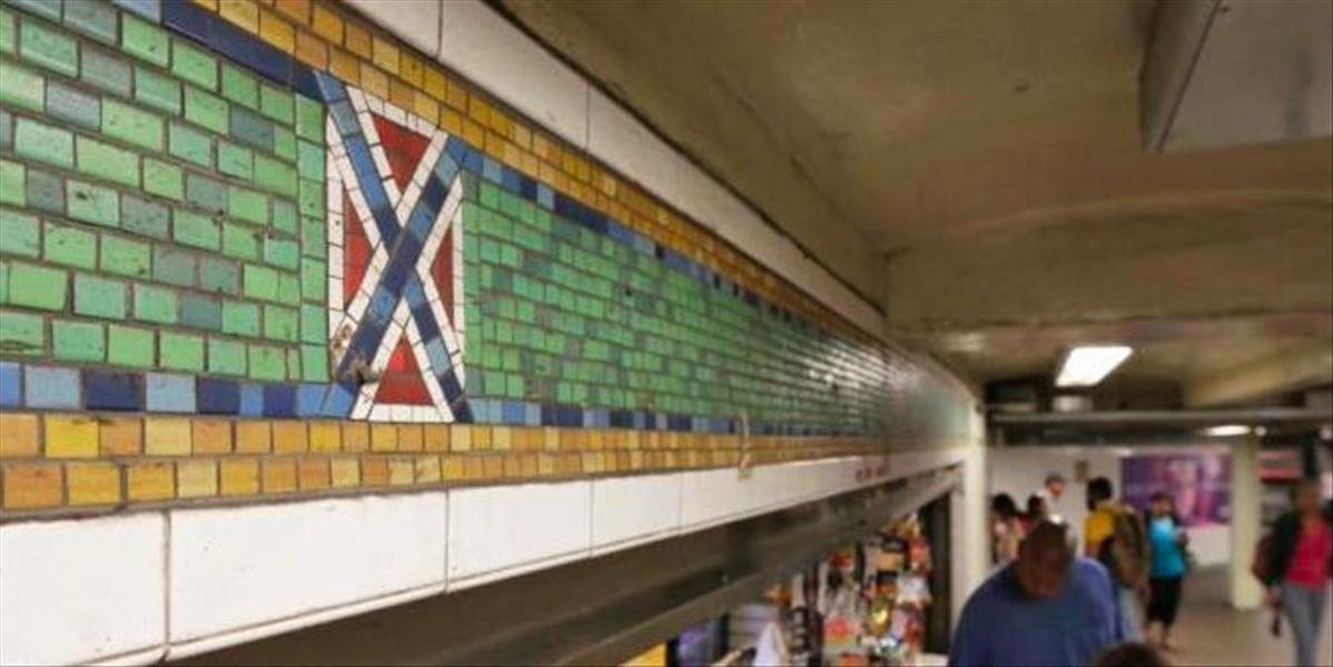 Newyorské metro vymení kachličky pripomínajúce konfederačnú vlajku