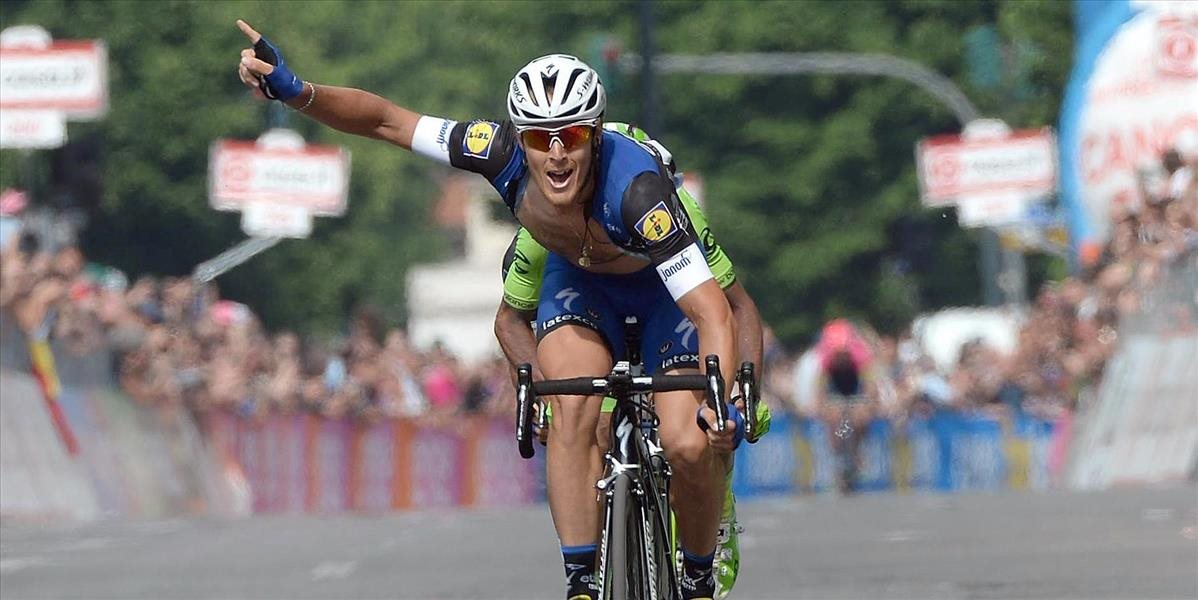 Vuelta a Espaňa: Štvrtá etapa v šprinte pre Trentina, má triumfy zo všetkých Grand Tour