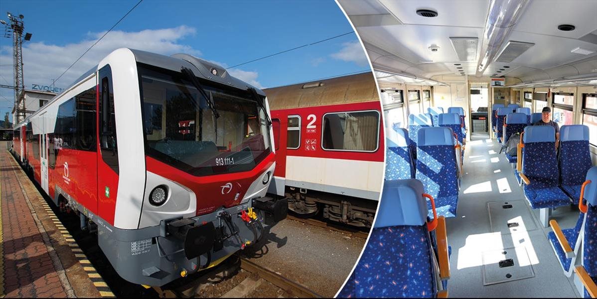 FOTO ZSSK zmodernizovala regionálne vlaky: Prvú jazdu absolvovali dnes ráno