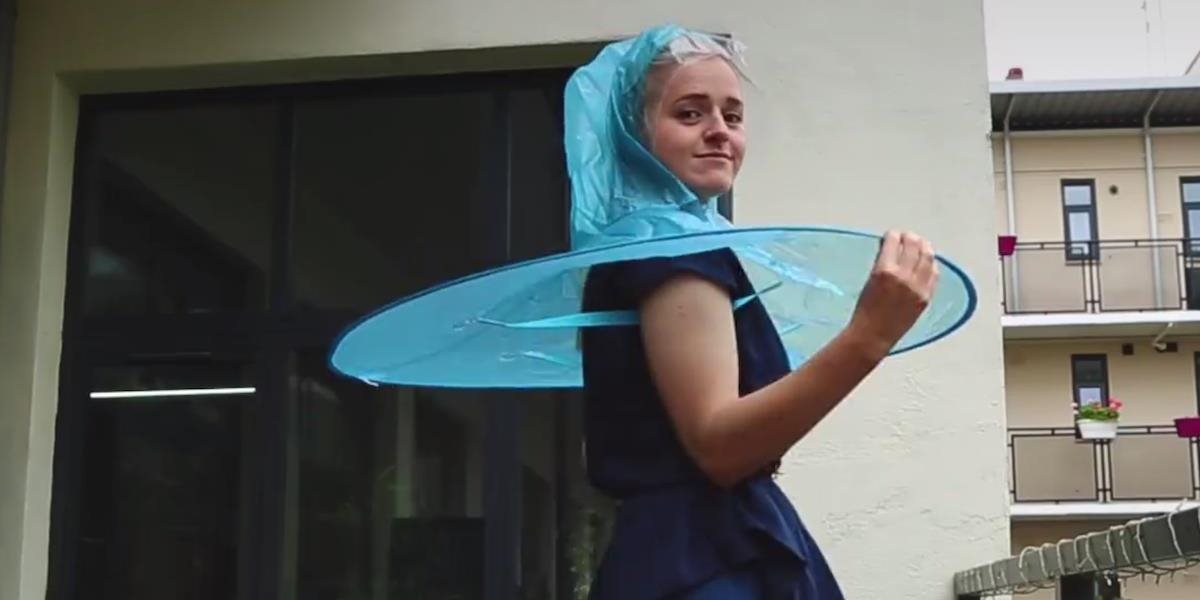VIDEO Pripravte sa na sychravé dni! Nový typ dáždnika nemusíte držať v ruke