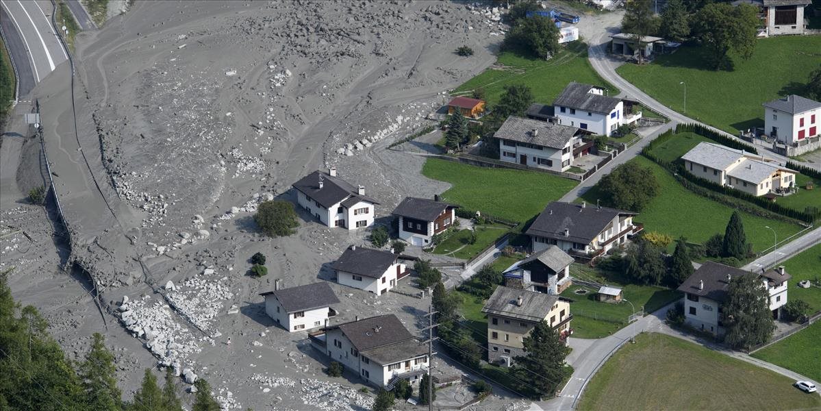 Príčinou zosuvu pôdy vo švajčiarských Alpách sú aj klimatické zmeny