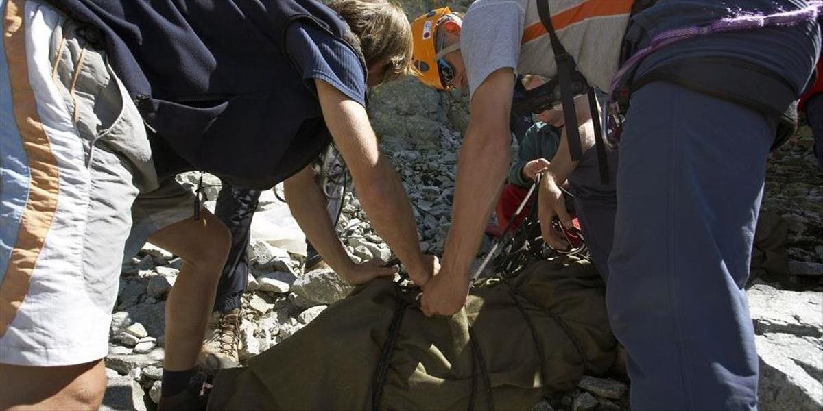 Turista zahynul po 200-metrovom páde z Huncovského štítu