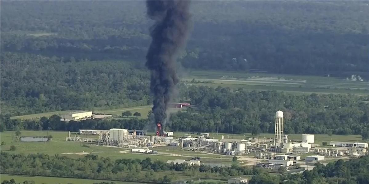 V chemickej továrni pri Houstone došlo znova k požiaru