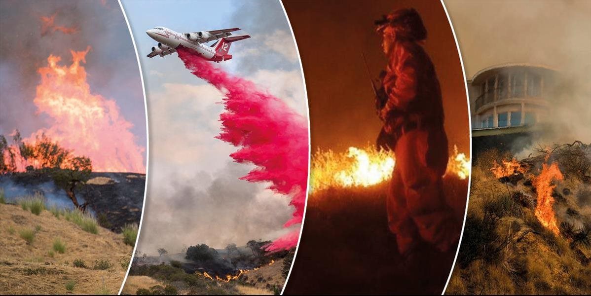 FOTO+VIDEO V Los Angeles platí stav núdze, mesto zápasí s najväčšími požiarmi v histórii