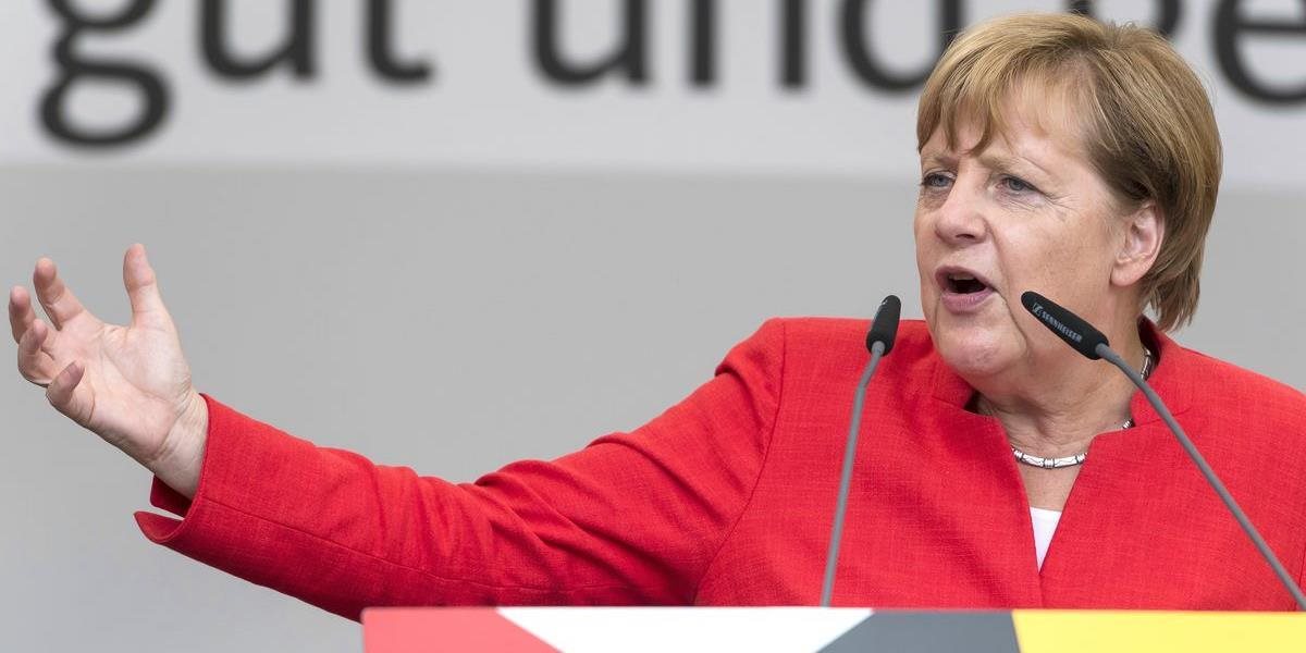 Merkelová vyzvala Európu na jednotu vo vzťahu k Turecku