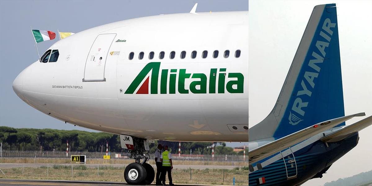 Ryanair predloží ponuku na kúpu časti Alitalie
