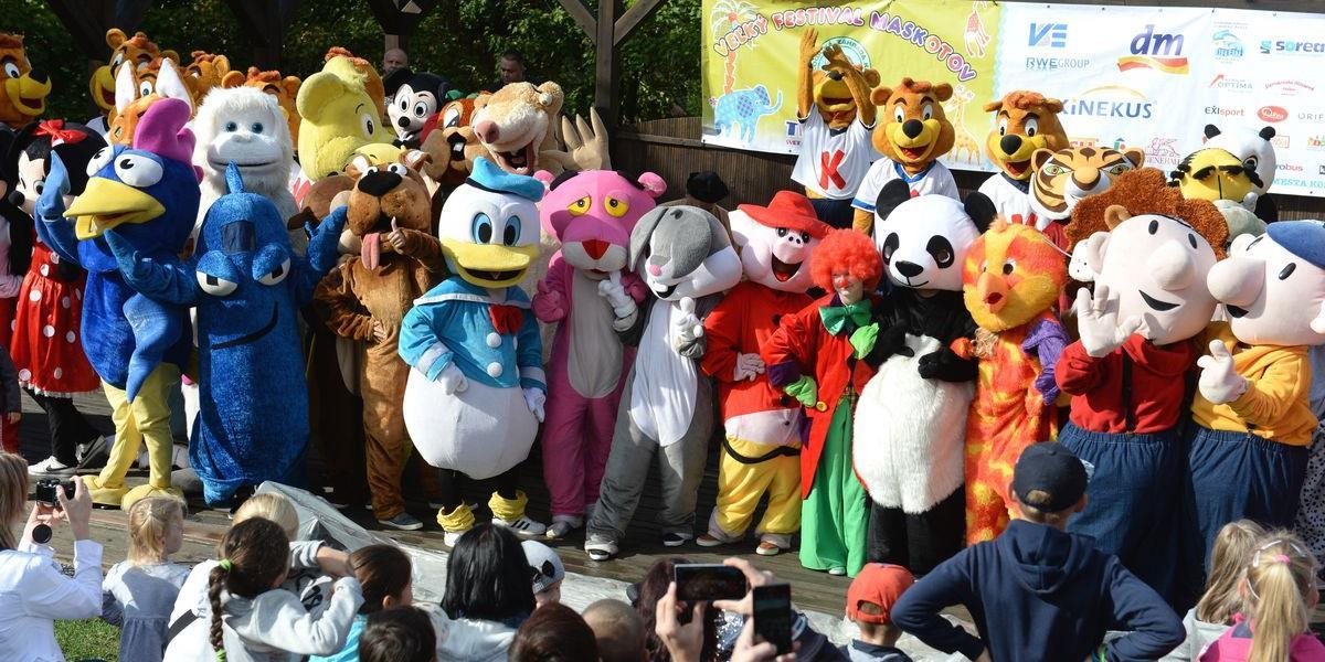 FOTO + VIDEO Festival maskotov v zoologickej záhrade oslávi jubileum