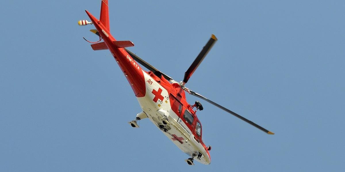 K horolezcom do Vysokých Tatier letel na pomoc záchranársky vrtuľník