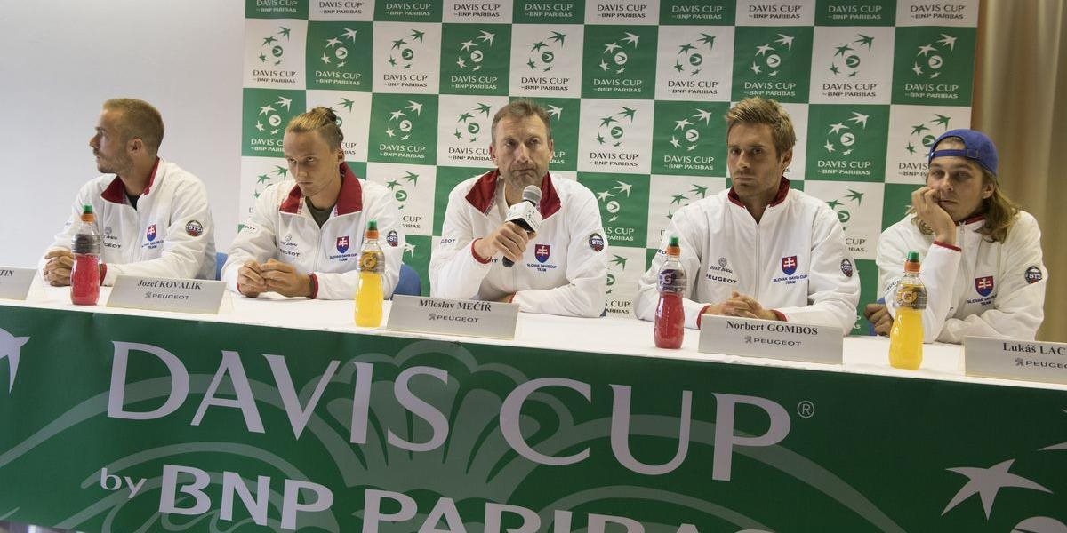 Davis Cup: Slováci sú proti Poľsku už kompletní, Mečíř: Antukový dvorec je trochu rýchlejší