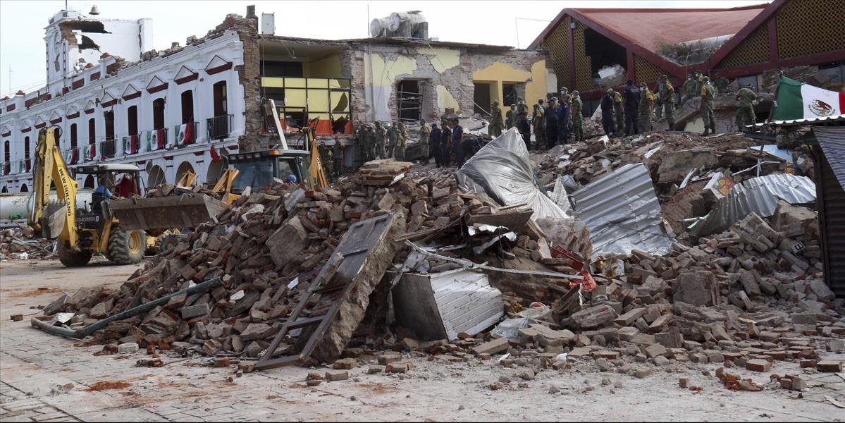 FOTO Počet obetí zemetrasenia v Mexiku stúpol na 95