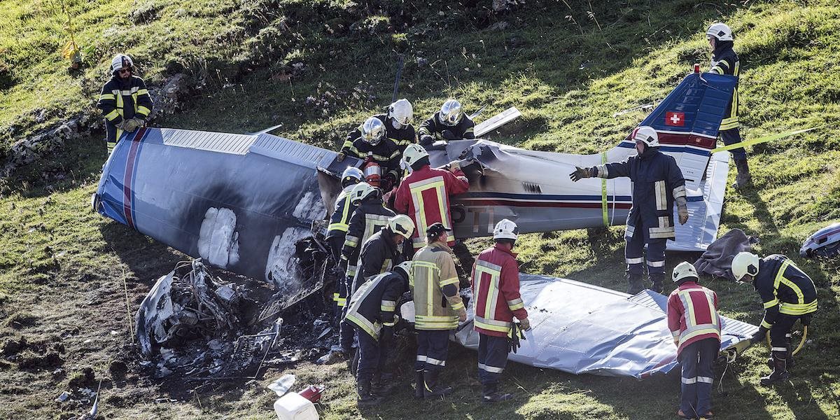 Vo Švajčiarsku havarovali dve lietadlá: Zahynuli traja ľudia