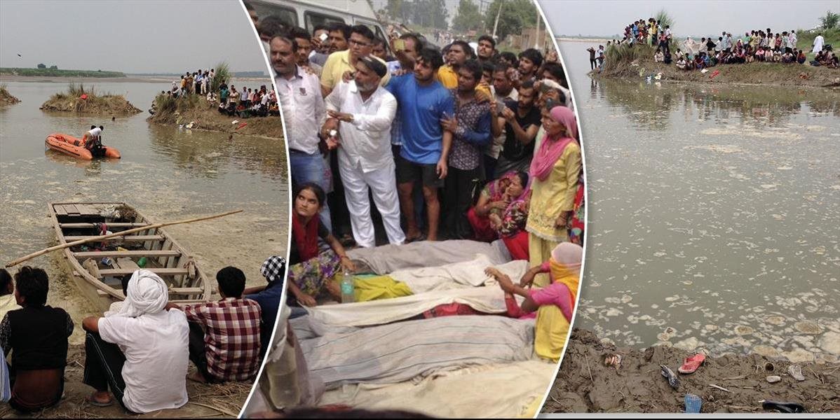 FOTO+VIDEO Na rieke Jamuna v Indii sa prevrhla loď s robotníkmi: Zomrelo najmenej 19 ľudí