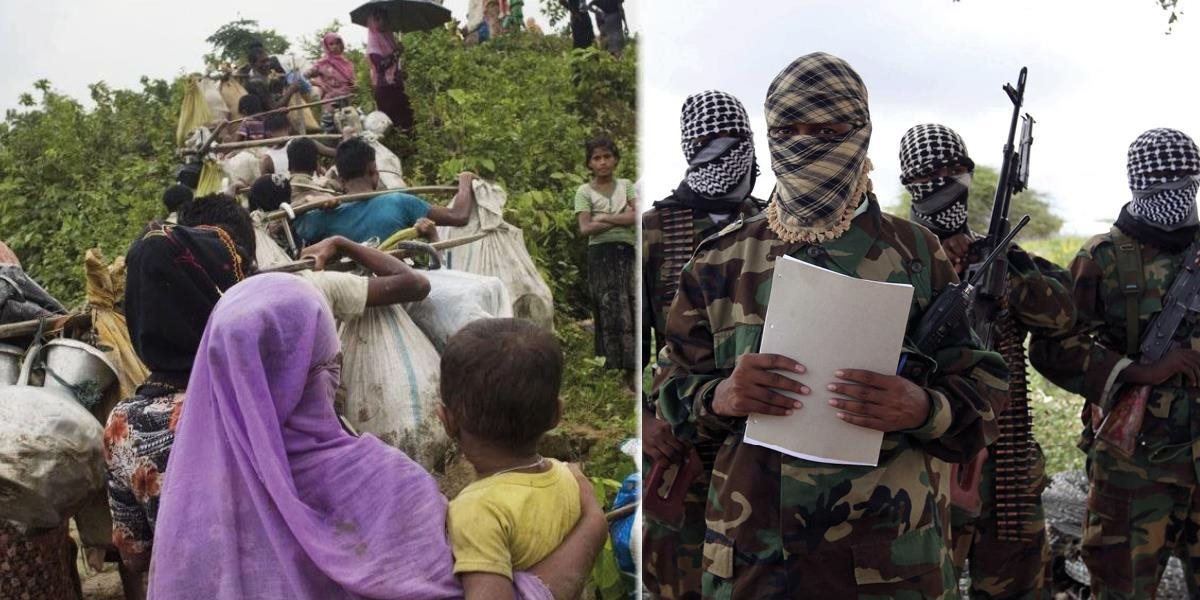 Rohingovia odmietli pomoc al-Káidy, teroristov žiadajú, aby sa nemiešali do ich záležitostí