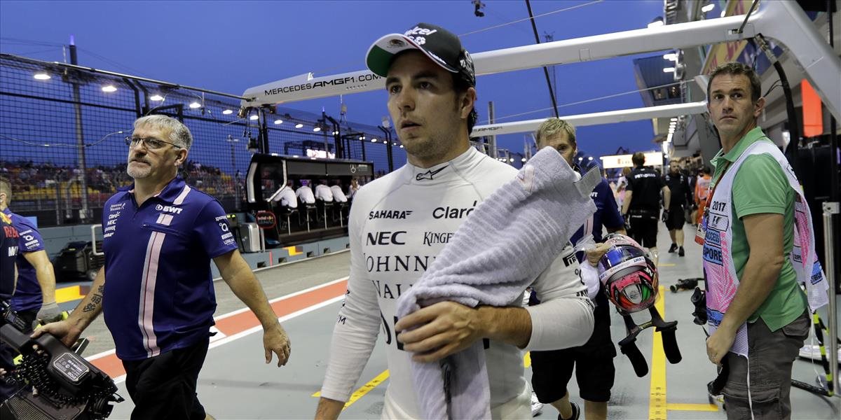 F1: Perez predĺžil kontrakt s Force India o ďalší rok