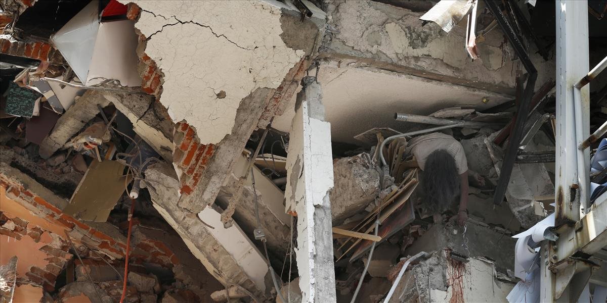 Silné zemetrasenie v štáte Morelos má už takmer 50 obetí na životoch