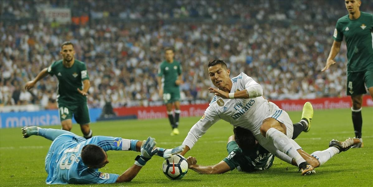 Real Madrid prišiel o rekordnú šnúru, šokujúco podľahol Betisu