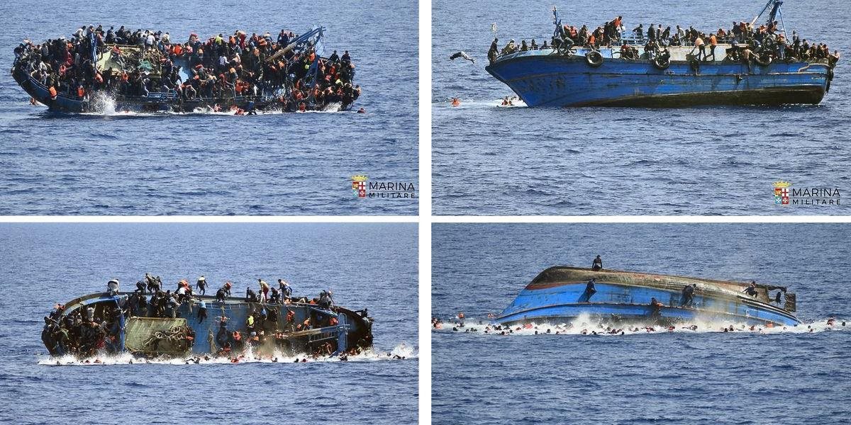 Pri západnom pobreží Líbye stroskotala loď s migtantmi, nezvestných je zhruba 100 ľudí