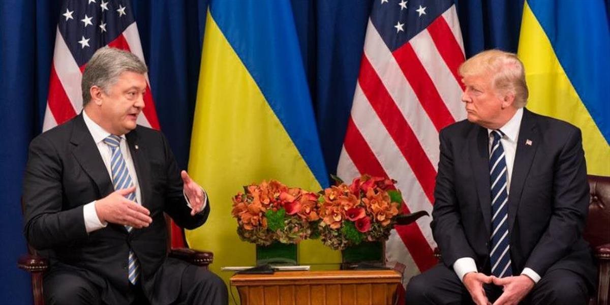Prezident USA Donald Trump sa stretol v New Yorku s prezidentom Ukrajiny Petrom Porošenkom