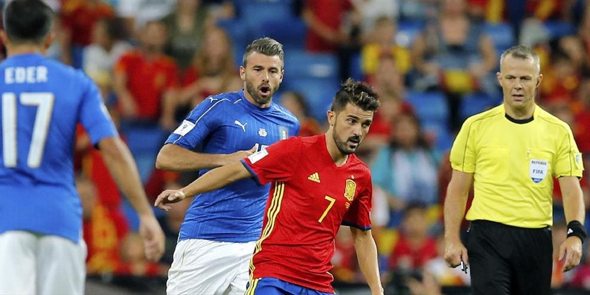 David Villa vypadol z nominácie Španielska na posledné dva kvalifikačné zápasy