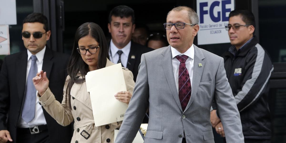 Súd v Ekvádore nariadil uväznenie viceprezidenta