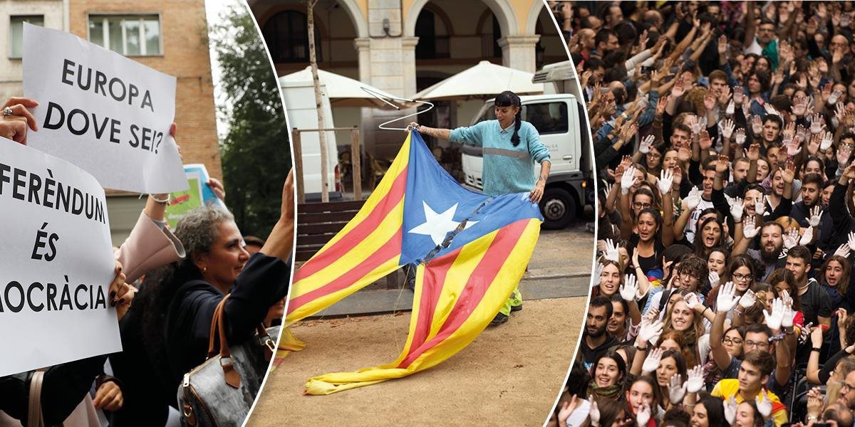 FOTO Katalánci štrajkujú: Zatvorili Sagradu Famíliu a zrušili tréningy FC Barcelony