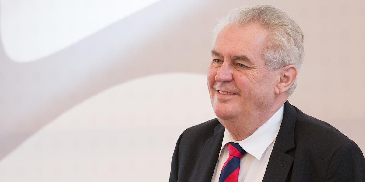 Miloš Zeman chce, aby mal prezident väčšie kompetencie