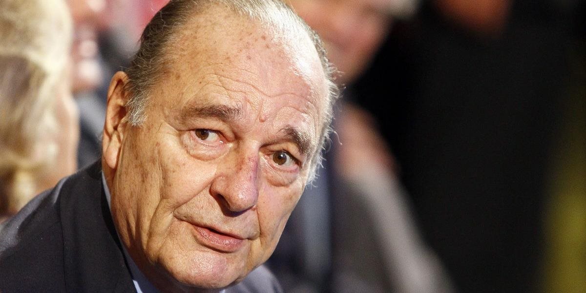 Francúzsky exprezident Jacques Chirac sa dočkal prvej ulice pomenovanej po ňom