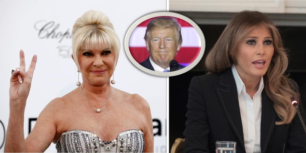 Trumpova exmanželka a Melania sa hádajú o post prvej dámy, verejne si adresujú štipľavé poznámky