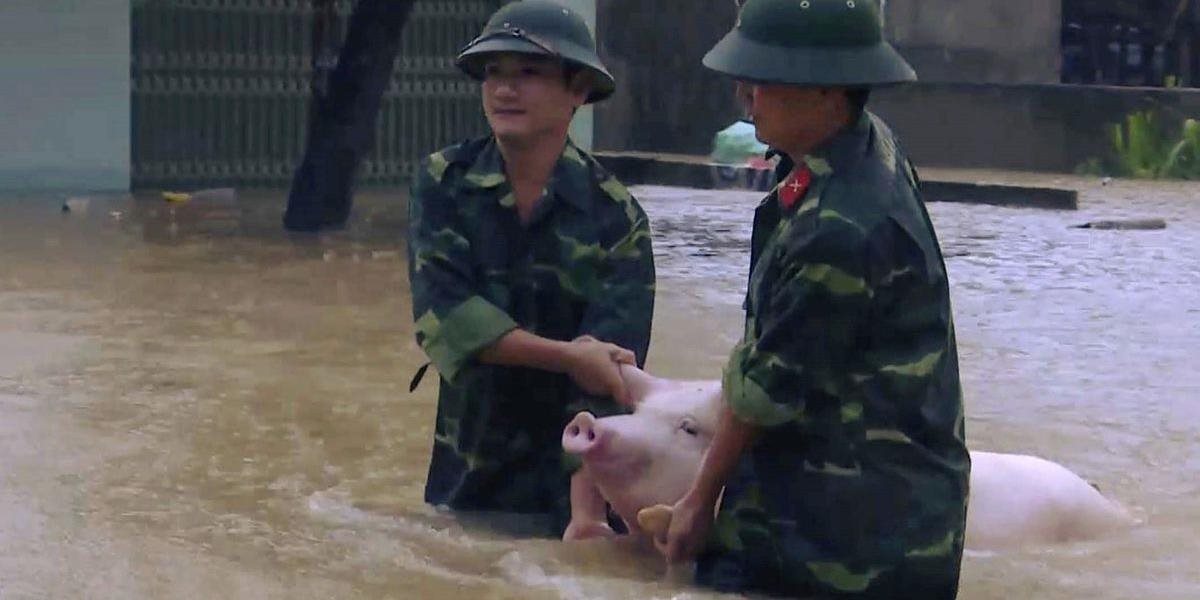 VIDEO Tropická búrka zasiahla Vietnam, vyžiadala si už 29 obetí na životoch