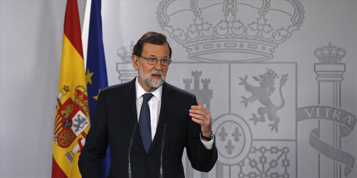 Rajoy: Španielska demokracia čelí najvážnejšej hrozbe za ostatných 40 rokov
