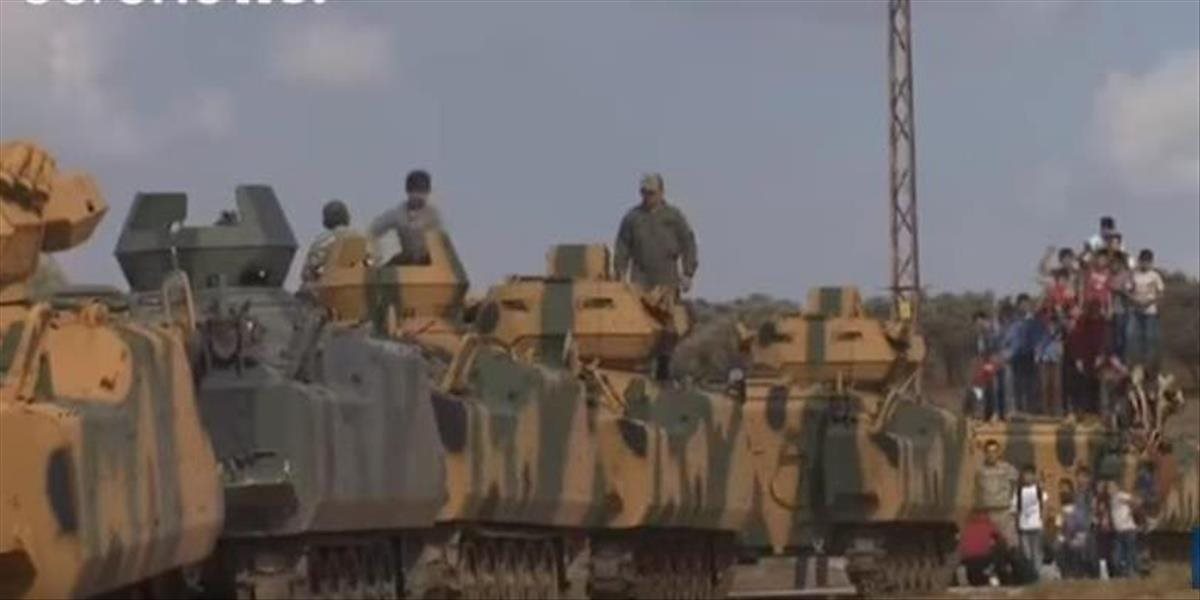VIDEO Turecké jednotky vstúpili do sýrskej provincie ovládanej al-Káidou