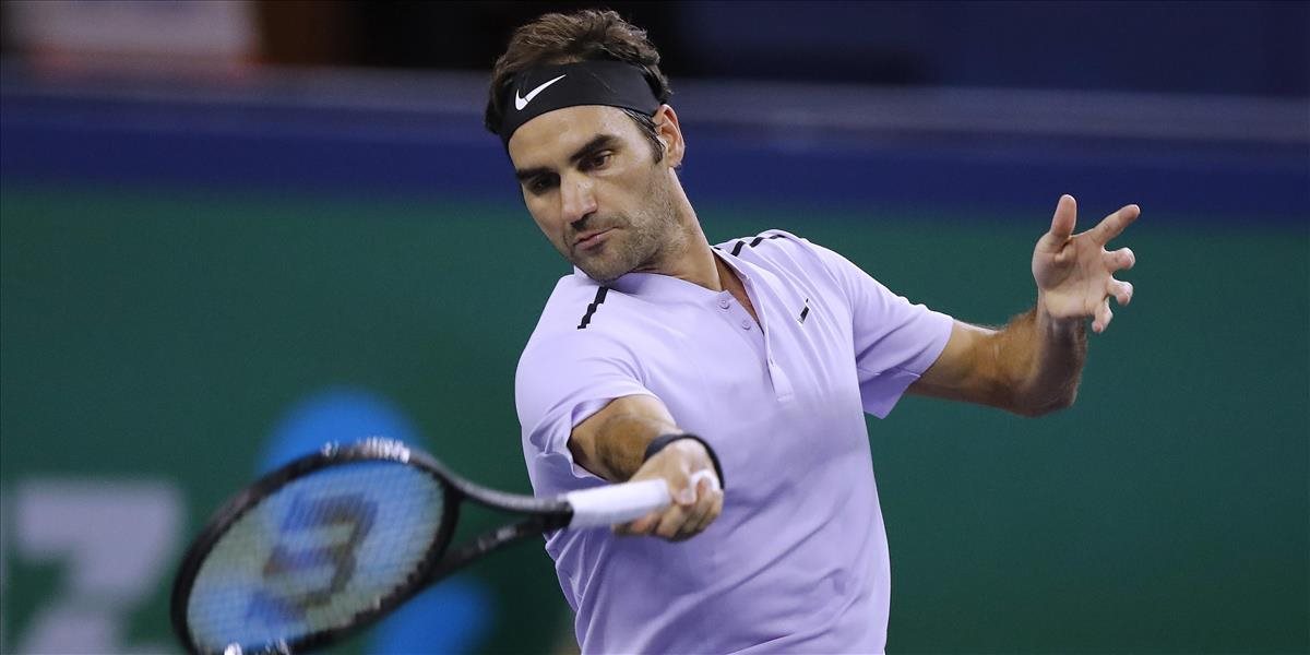 ATP: Federer vo finále v Šanghaji zdolal Nadala