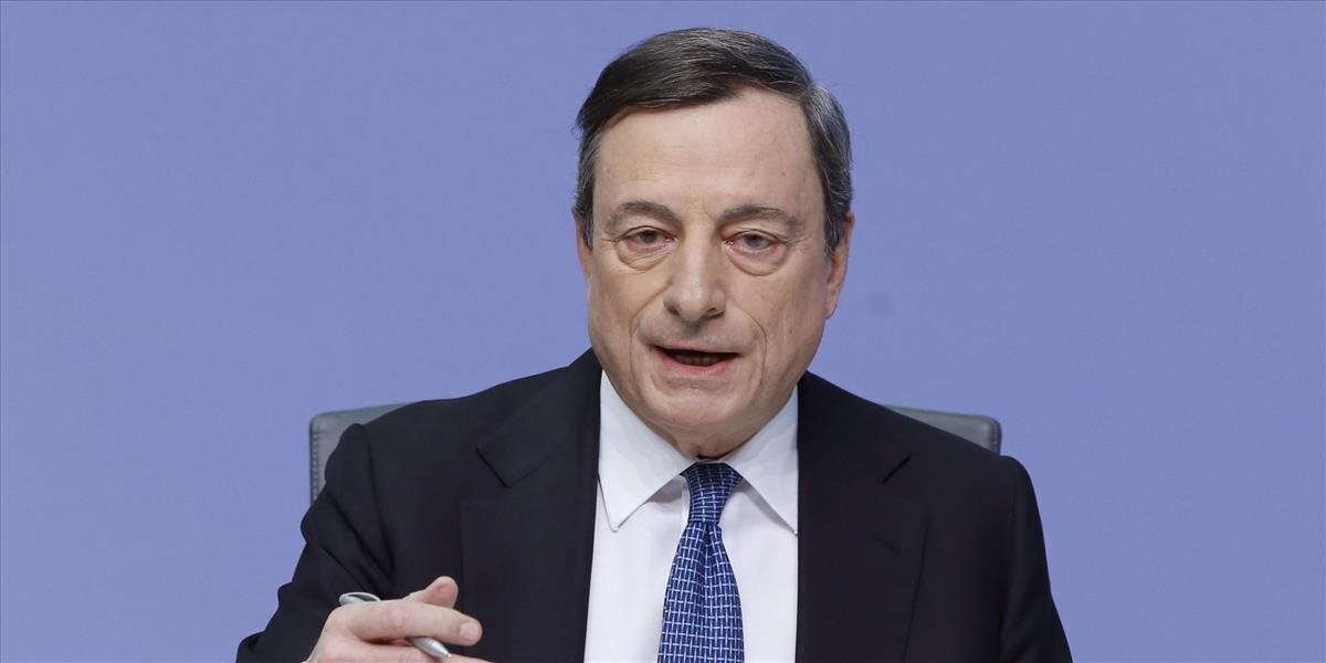 Mario Draghi neočakáva rýchlu zmenu peňažnej politiky ECB