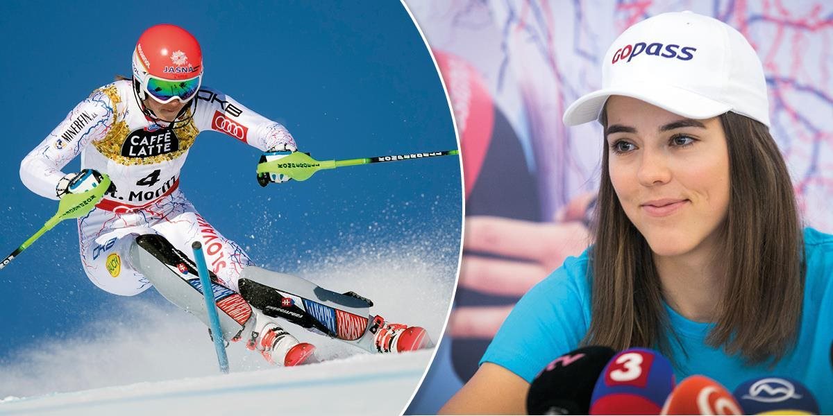 FOTO +VIDEO Vlhová pred náročnou olympijskou sezónou trénovala s mužmi, parťáčka Zuzulová jej bude na pretekoch chýbať