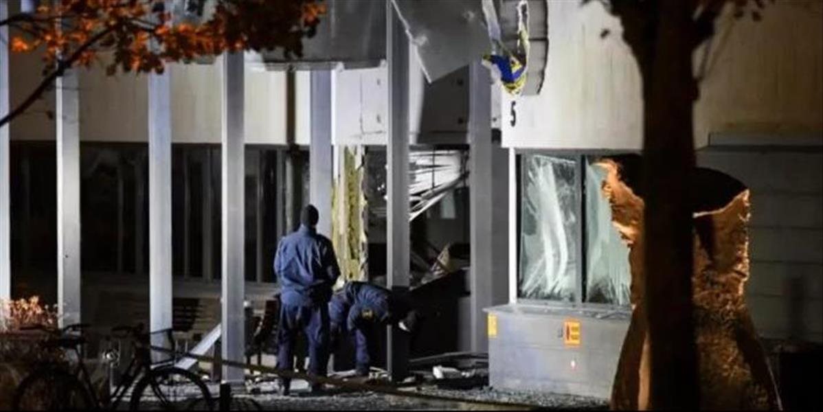 VIDEO Explózia poškodila policajnú stanicu