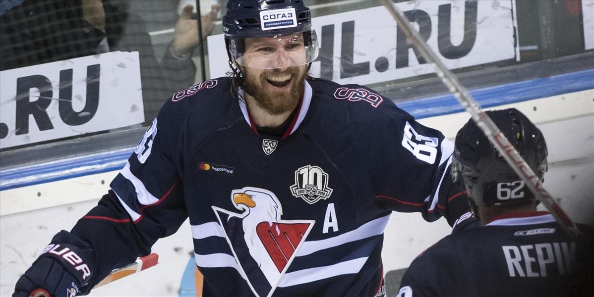 KHL: Slovan zdolal silné Dinamo, Kašpar strelil prvé góly v sezóne