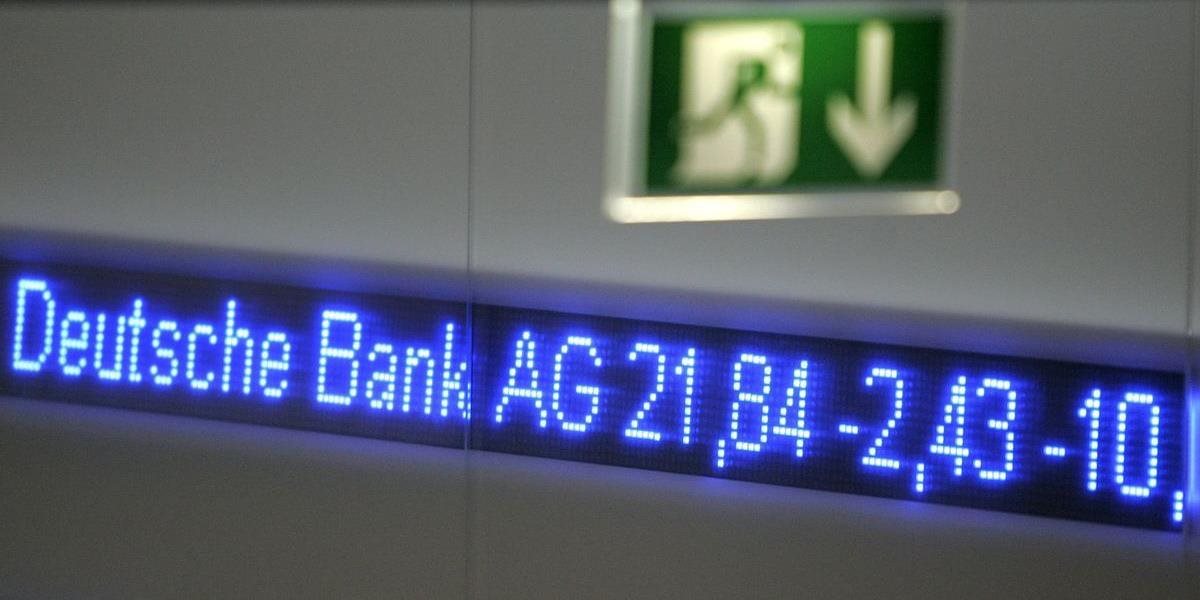 Deutsche Bank musí zaplatiť mastnú miliónovú pokutu za manipulácie s úrokmi