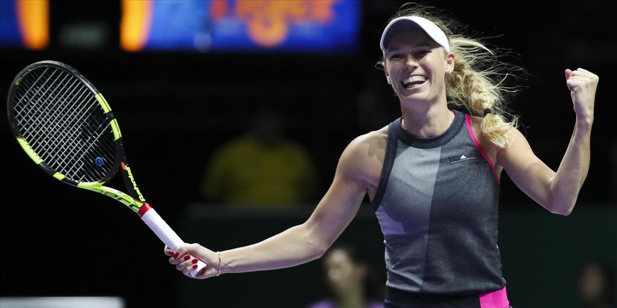MS WTA: Wozniacka zdolala Plíškovú: Druhýkrát v kariére postúpila do finále