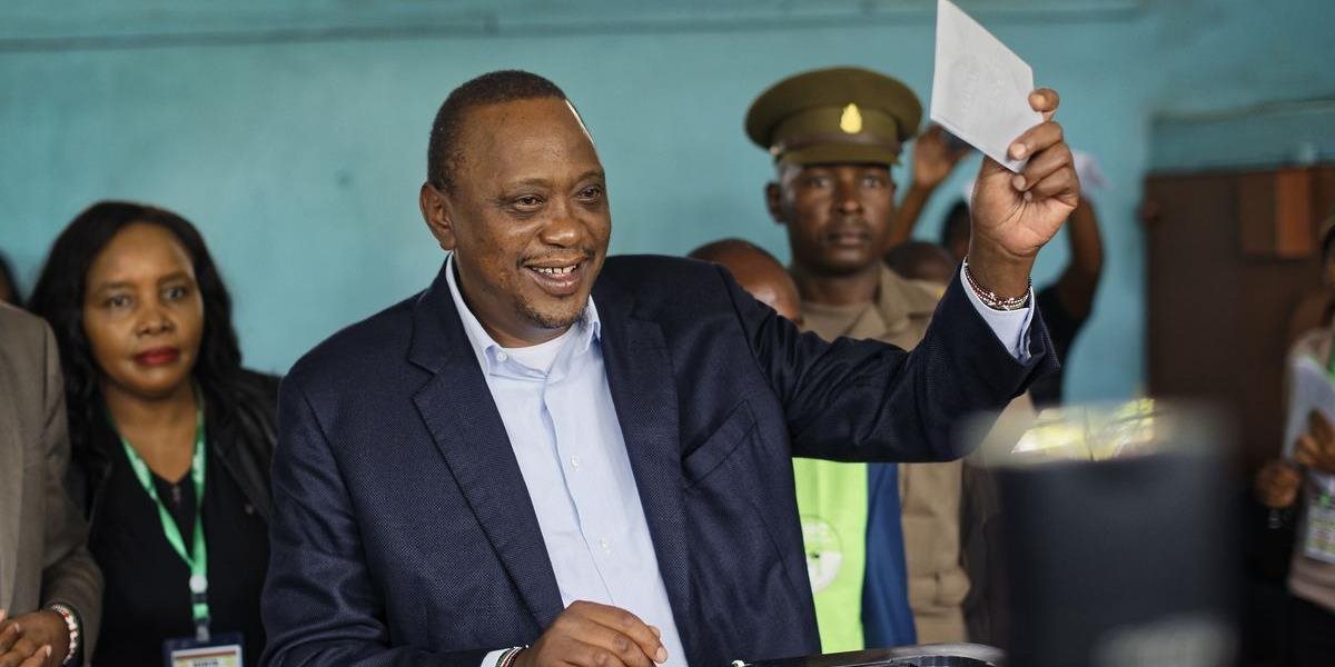 Víťazom opakovaných prezidentských volieb v Keni je úradujúci prezident Kenyatta