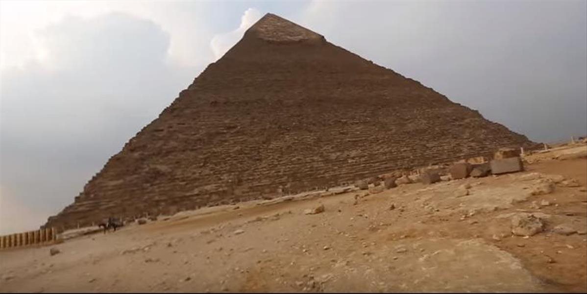 VIDEO Vo Veľkej pyramíde pri Gíze objavili novú chodbu