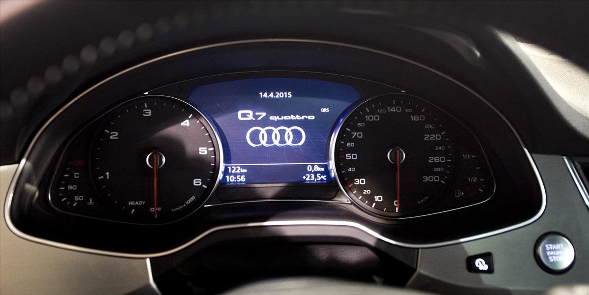 Audi zvoláva pre emisie do servisov ďalších takmer 5000 áut