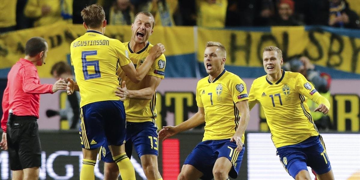 Švédi zdolali Talianov 1:0, odveta však bude ťažká