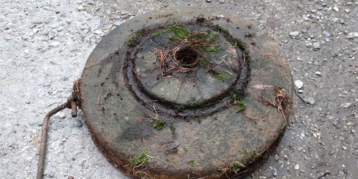 V Banskom našli v potoku delostreleckú mínu z druhej svetovej vojny